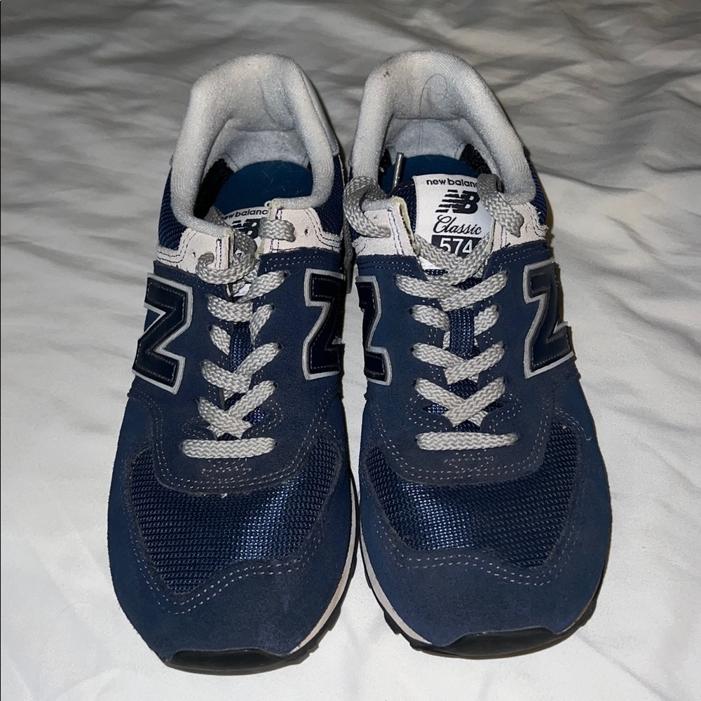 New Balance 574 Blue and Gray Women's Sneakers